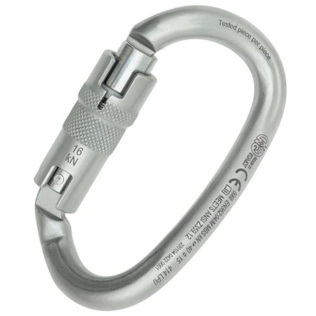 Kong Usa Oval, 108 mm Length, 17 mm Gate Opening, Carbon steel, Lunar White 414LP0999KK